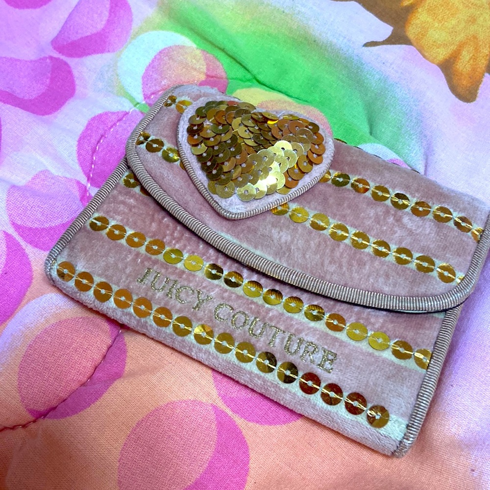Juicy couture wallet rose gold